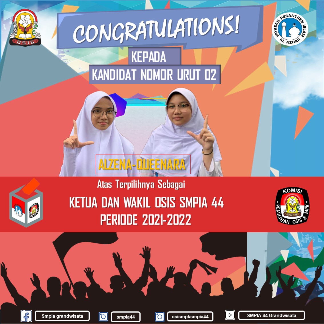 KETUA OSIS TERPILIH